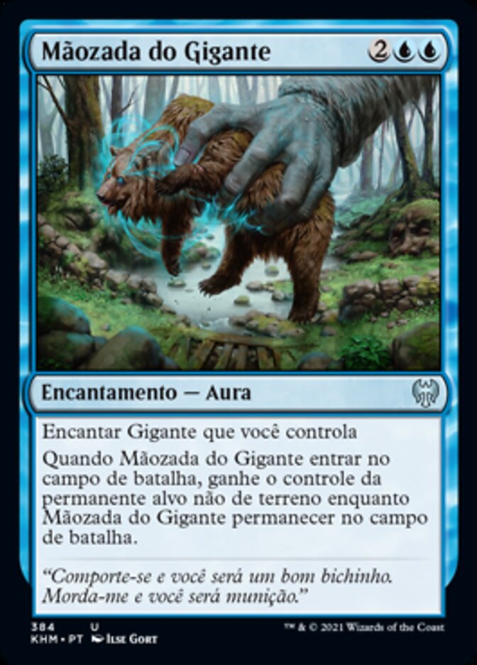 Mãozada do Gigante / Giant's Grasp - Magic: The Gathering - MoxLand