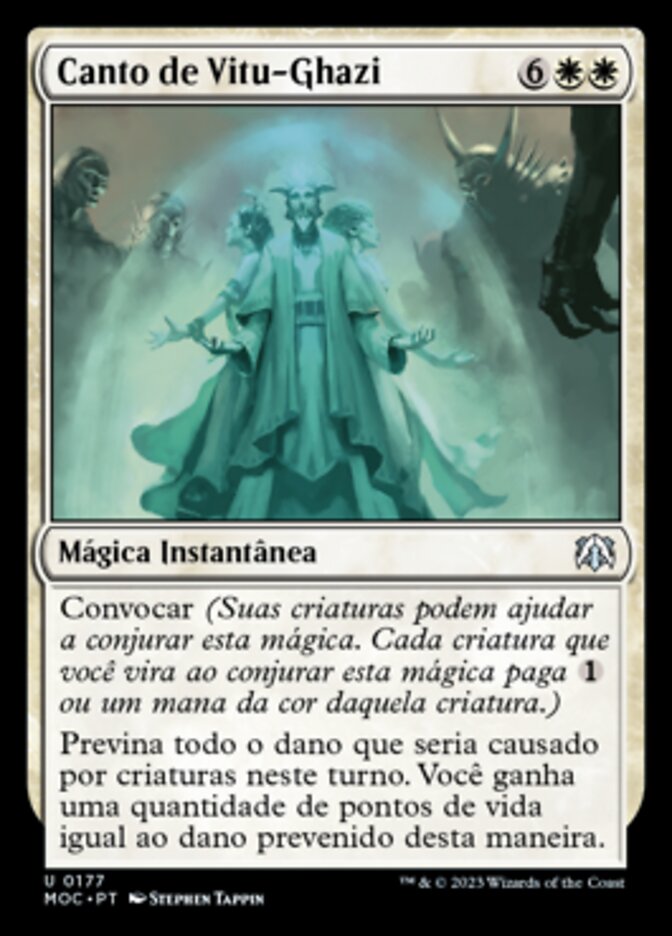 Canto de Vitu-Ghazi / Chant of Vitu-Ghazi - Magic: The Gathering - MoxLand