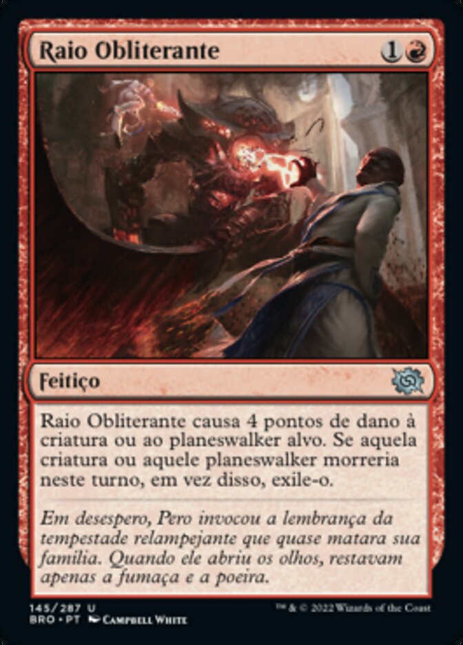 Raio Obliterante / Obliterating Bolt - Magic: The Gathering - MoxLand