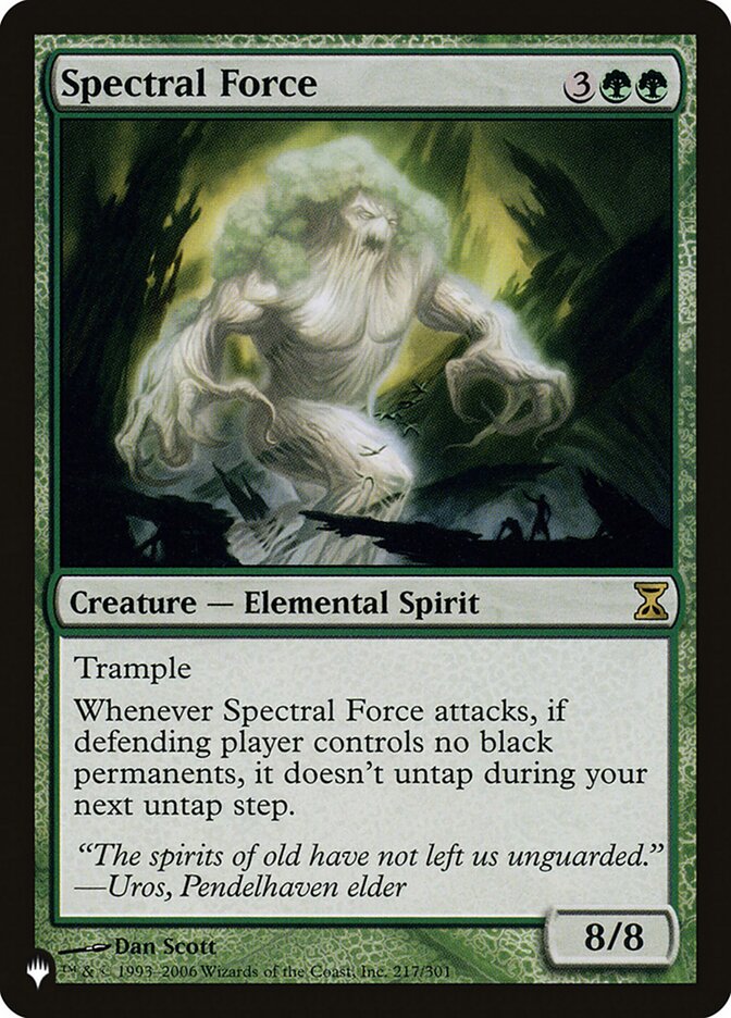 Força Espectral / Spectral Force - Magic: The Gathering - MoxLand