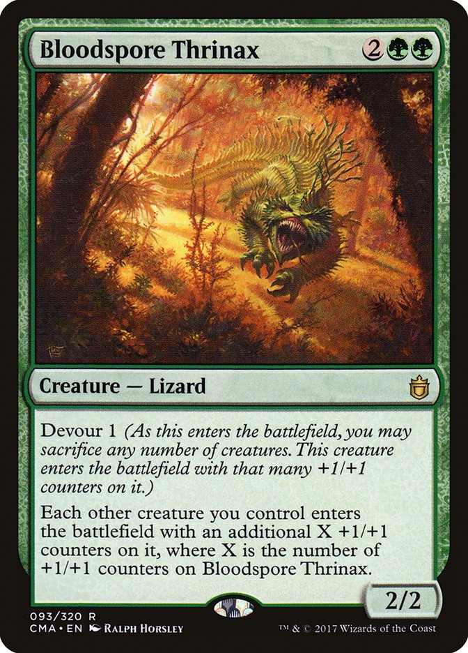 Bloodspore Thrinax / Bloodspore Thrinax - Magic: The Gathering - MoxLand