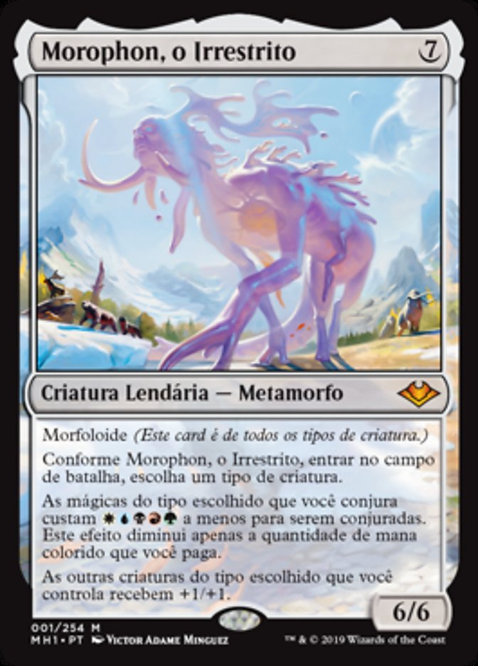 Morophon, o Irrestrito / Morophon, the Boundless - Magic: The Gathering - MoxLand