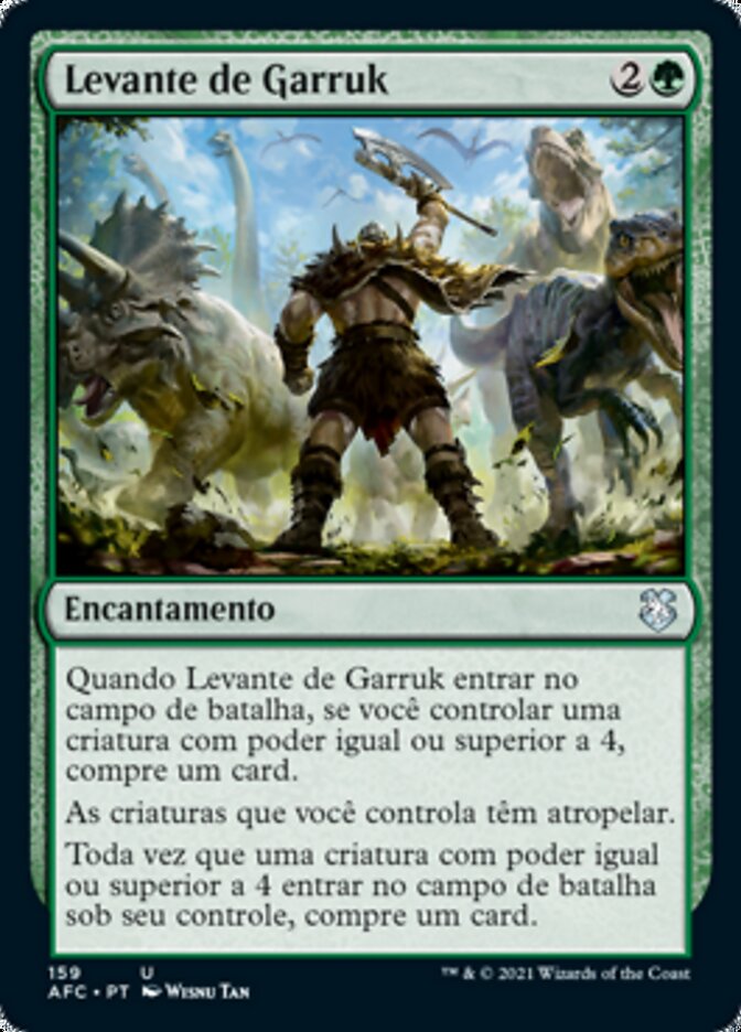 Levante de Garruk / Garruk's Uprising - Magic: The Gathering - MoxLand