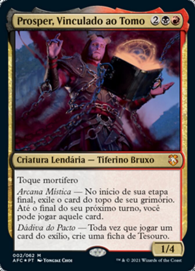 Prosper, Vinculado ao Tomo / Prosper, Tome-Bound - Magic: The Gathering - MoxLand