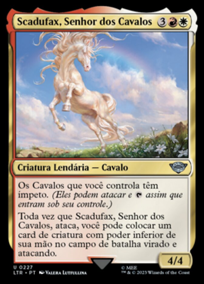 Scadufax, Senhor dos Cavalos / Shadowfax, Lord of Horses - Magic: The Gathering - MoxLand