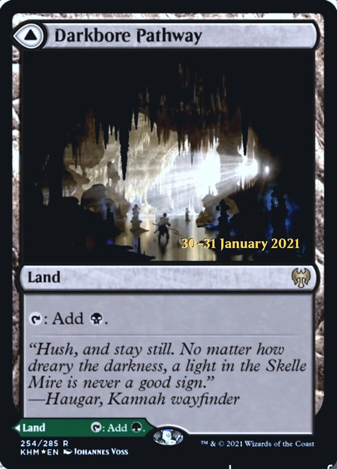 Senda do Túnel Sombrio / Darkbore Pathway - Magic: The Gathering - MoxLand