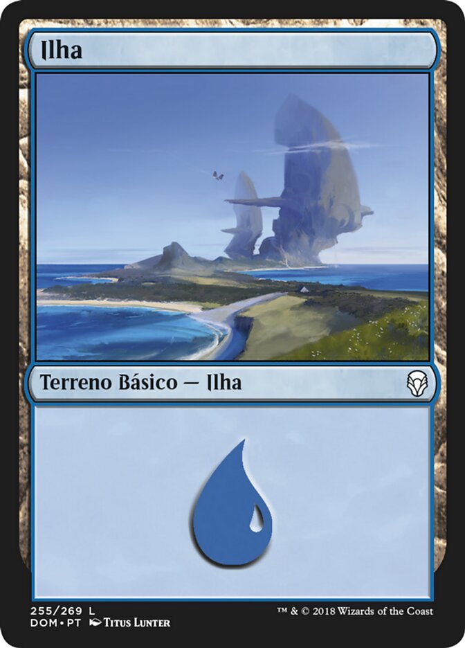 Ilha / Island - Magic: The Gathering - MoxLand