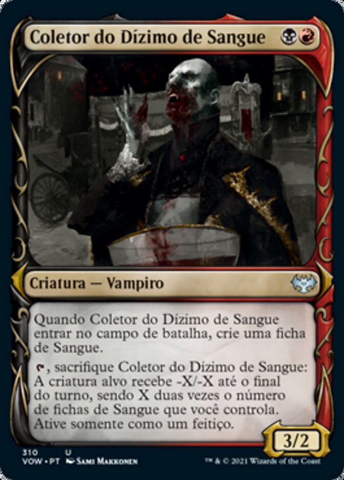 Coletor do Dízimo de Sangue / Bloodtithe Harvester - Magic: The Gathering - MoxLand