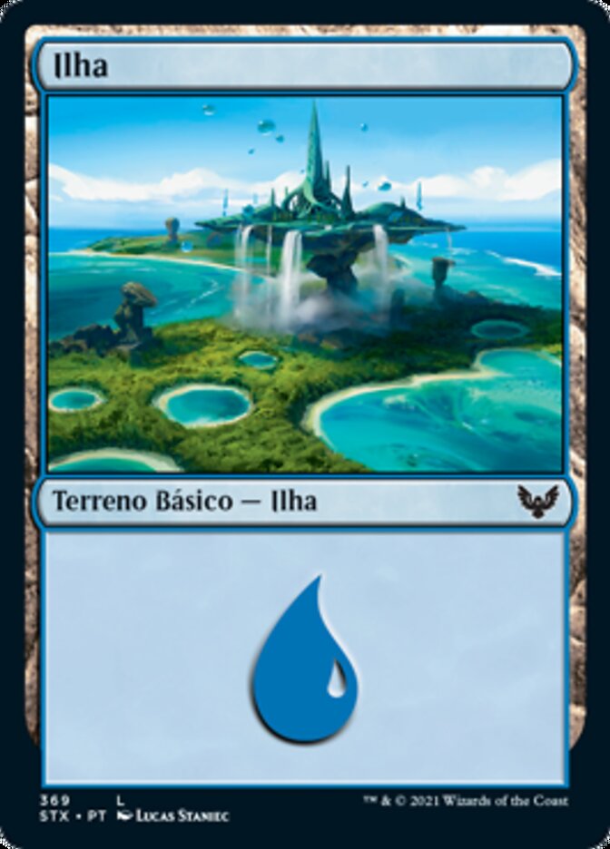 Ilha / Island - Magic: The Gathering - MoxLand