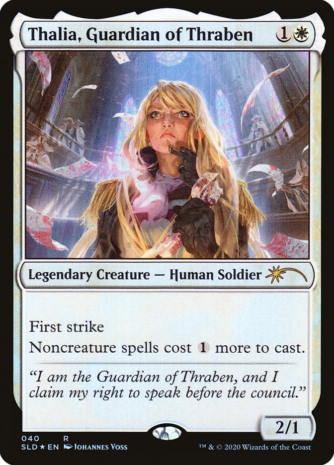 Thalia, Guardiã de Thraben / Thalia, Guardian of Thraben - Magic: The Gathering - MoxLand