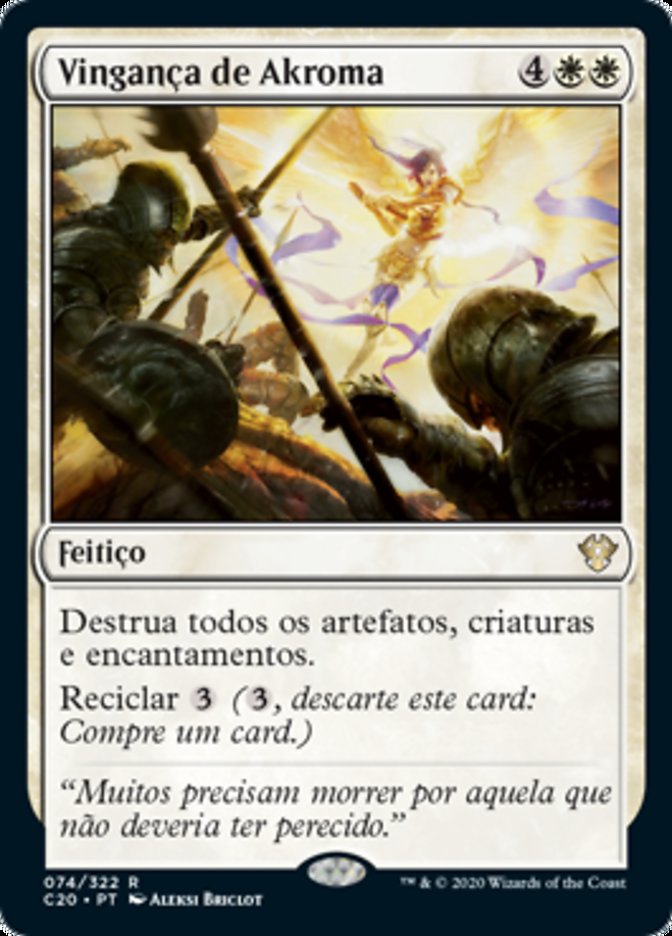 Vingança de Akroma / Akroma's Vengeance - Magic: The Gathering - MoxLand