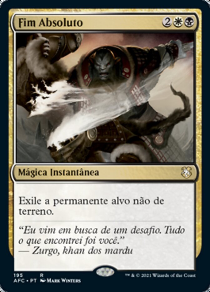 Fim Absoluto / Utter End - Magic: The Gathering - MoxLand