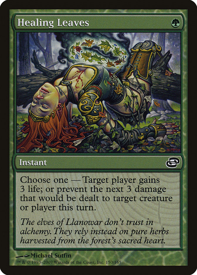 Folhas Restauradoras / Healing Leaves - Magic: The Gathering - MoxLand