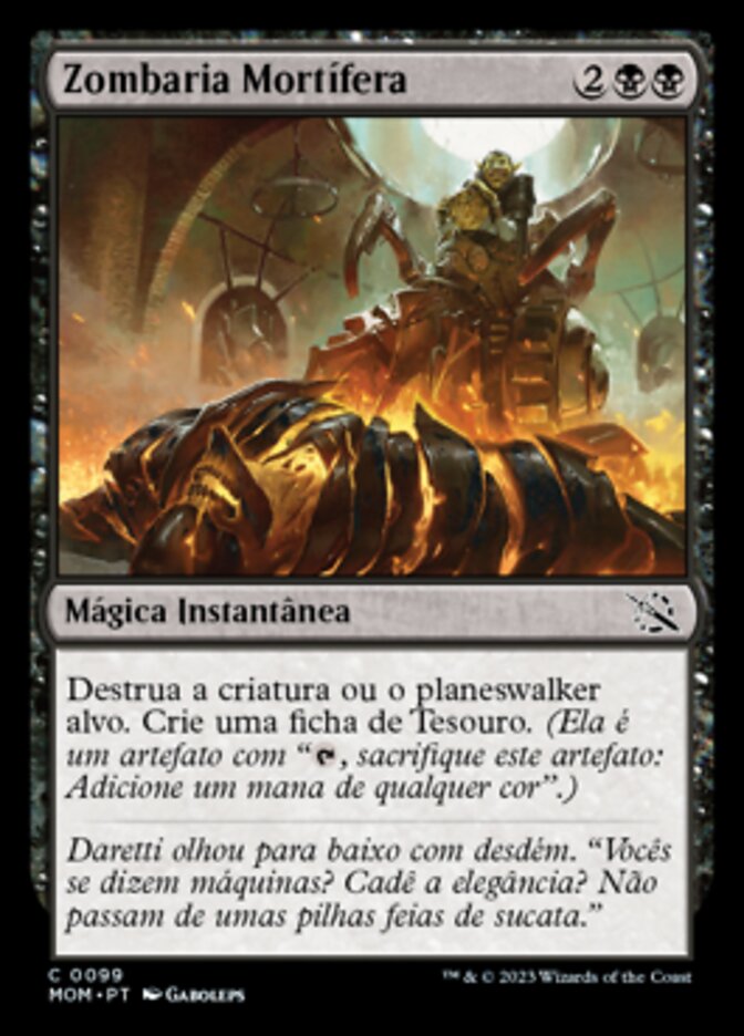 Zombaria Mortífera / Deadly Derision - Magic: The Gathering - MoxLand