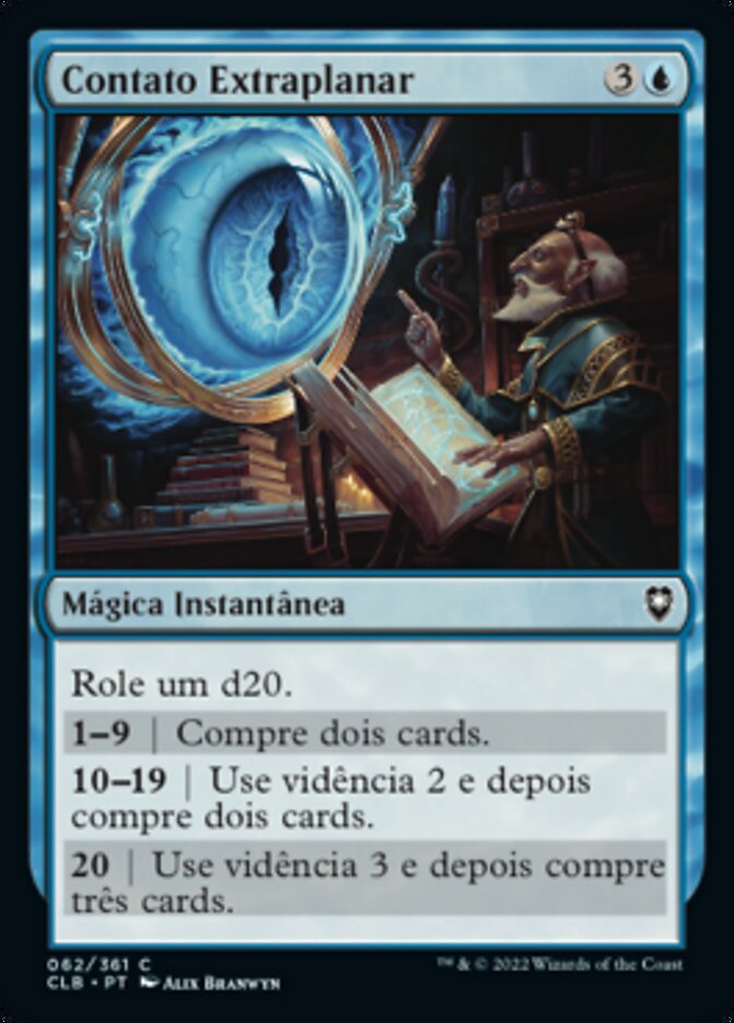 Contato Extraplanar / Contact Other Plane - Magic: The Gathering - MoxLand