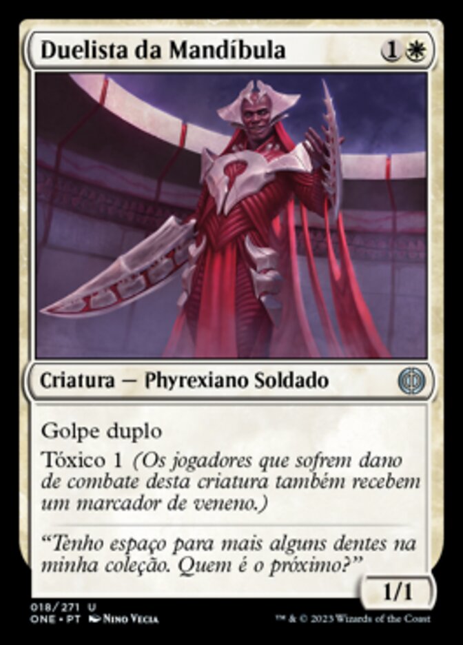 Duelista da Mandíbula / Jawbone Duelist - Magic: The Gathering - MoxLand