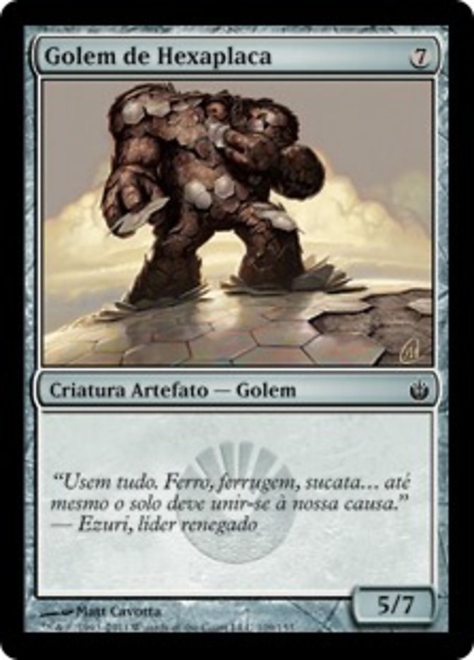 Golem de Hexaplaca / Hexplate Golem - Magic: The Gathering - MoxLand