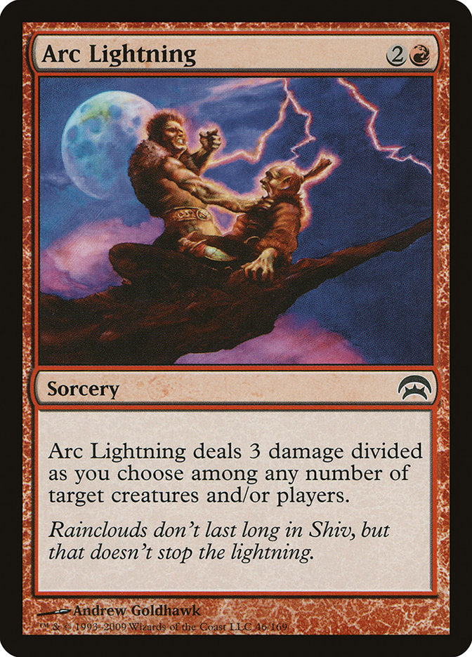 Raio Voltaico / Arc Lightning - Magic: The Gathering - MoxLand