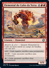 Elemental do Culto da Terra / Earth-Cult Elemental - Magic: The Gathering - MoxLand