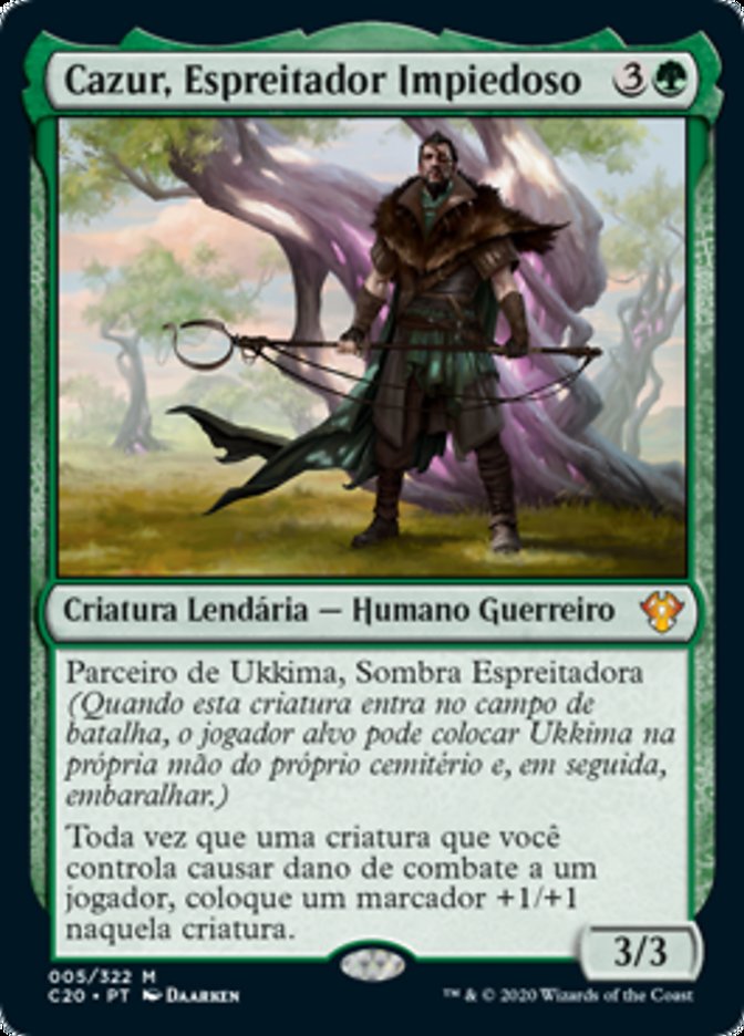 Cazur, Espreitador Impiedoso / Cazur, Ruthless Stalker - Magic: The Gathering - MoxLand