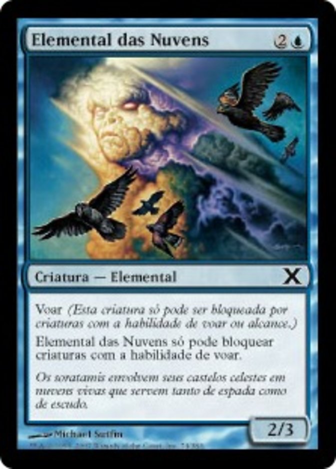 Elemental das Nuvens / Cloud Elemental - Magic: The Gathering - MoxLand