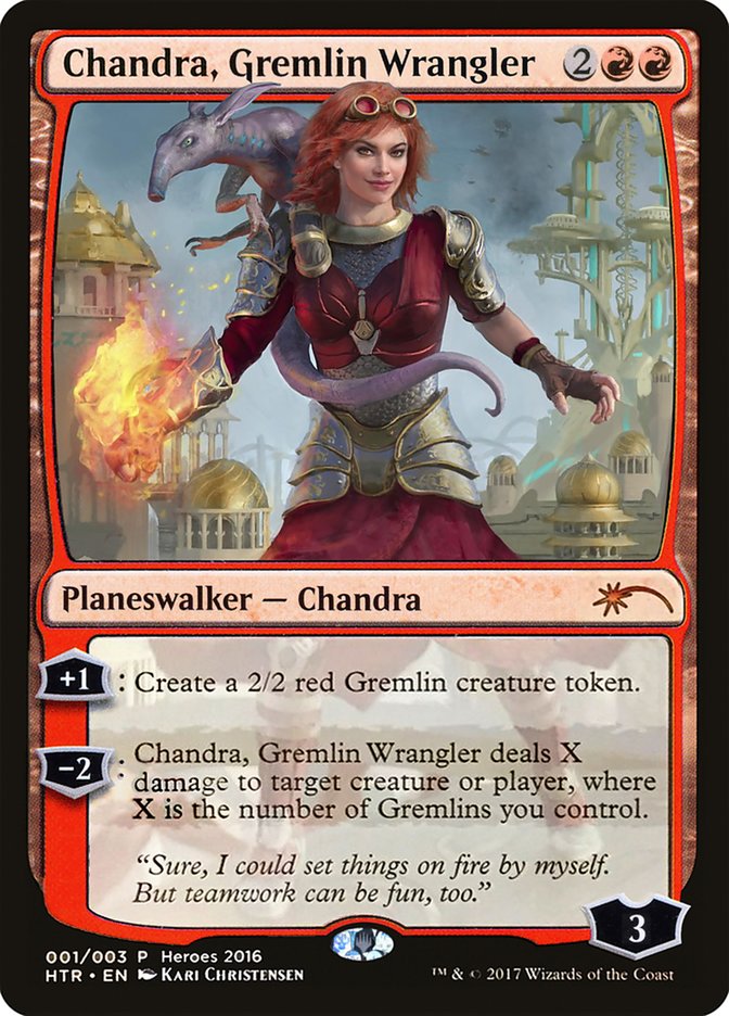 Chandra, Gremlin Wrangler - Magic: The Gathering - MoxLand