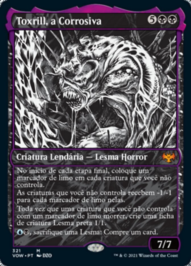 Toxrill, a Corrosiva / Toxrill, the Corrosive - Magic: The Gathering - MoxLand
