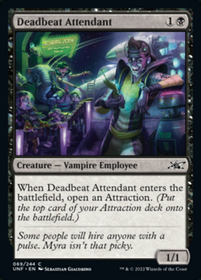 Deadbeat Attendant - Magic: The Gathering - MoxLand