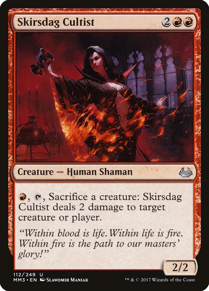 Cultista Skirsdag / Skirsdag Cultist - Magic: The Gathering - MoxLand