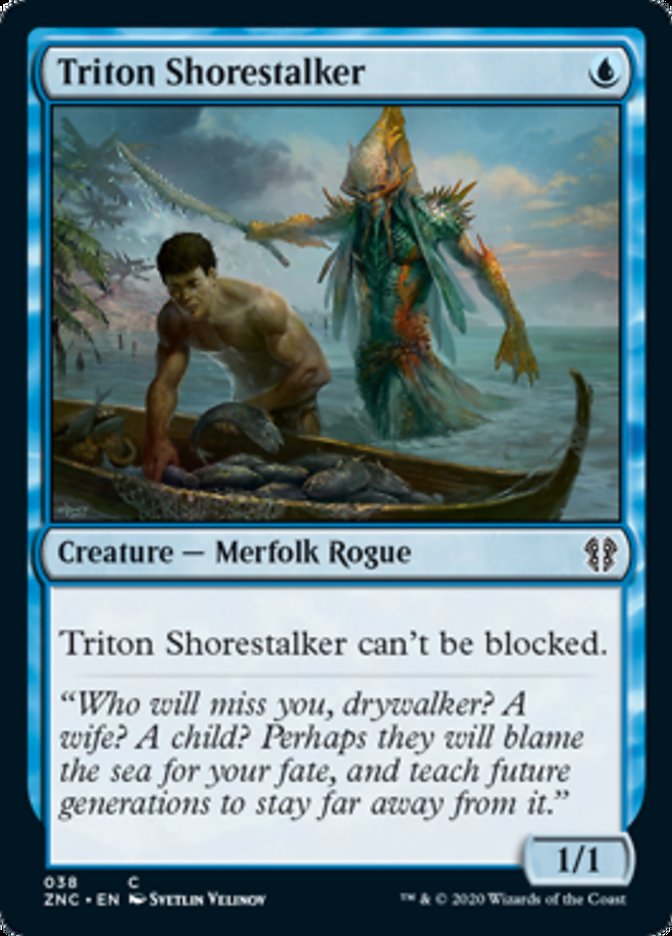 Talassido Vigia-costa / Triton Shorestalker - Magic: The Gathering - MoxLand