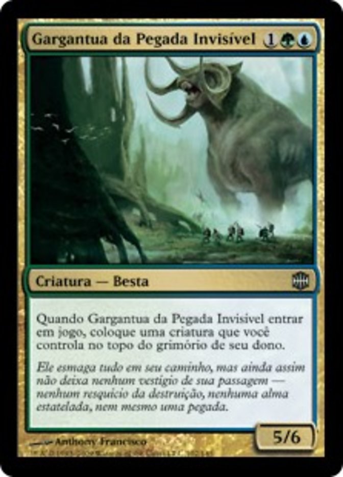 Gargantua da Pegada Invisível / Nulltread Gargantuan - Magic: The Gathering - MoxLand