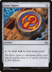 Sinete Izzet / Izzet Signet - Magic: The Gathering - MoxLand