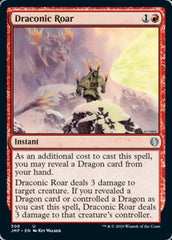 Rugido Dragônico / Draconic Roar - Magic: The Gathering - MoxLand