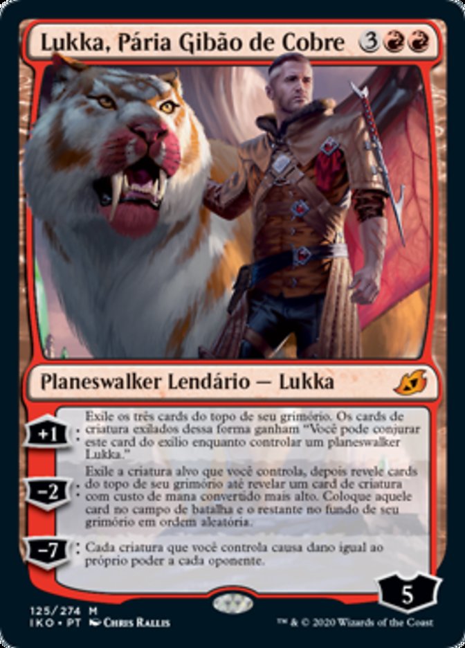 Lukka, Pária Gibão de Cobre / Lukka, Coppercoat Outcast - Magic: The Gathering - MoxLand