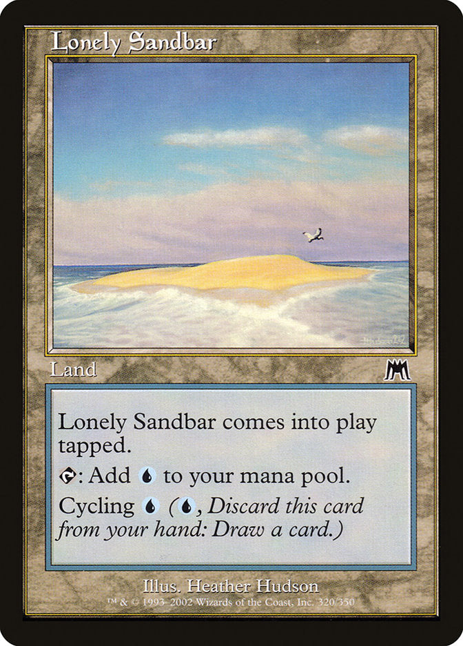 Banco de Areia Isolado / Lonely Sandbar - Magic: The Gathering - MoxLand