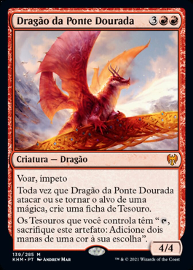 Dragão da Ponte Dourada / Goldspan Dragon - Magic: The Gathering - MoxLand