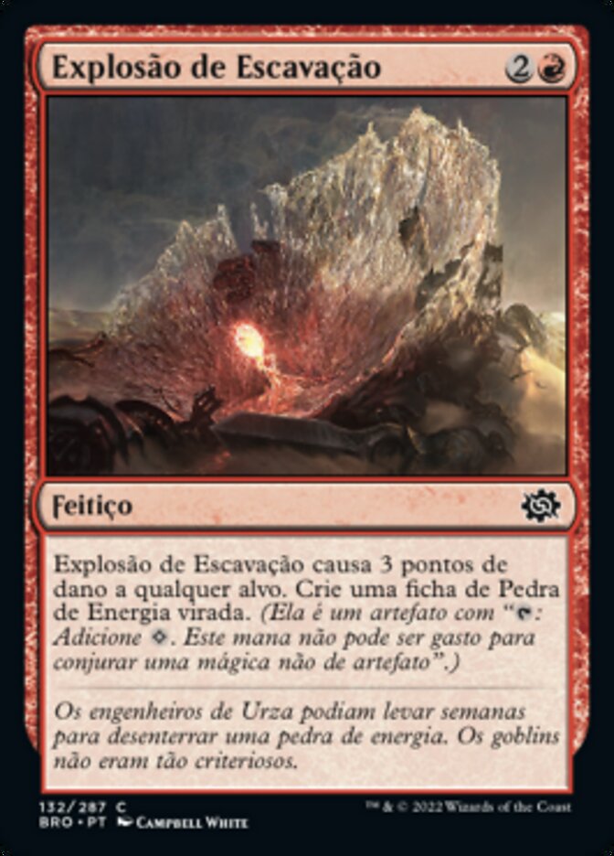 Explosão de Escavação / Excavation Explosion - Magic: The Gathering - MoxLand