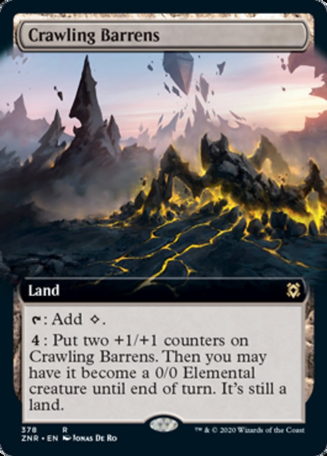 Ermos Rastejantes / Crawling Barrens - Magic: The Gathering - MoxLand