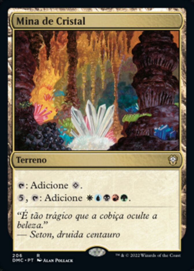 Mina de Cristal / Crystal Quarry - Magic: The Gathering - MoxLand