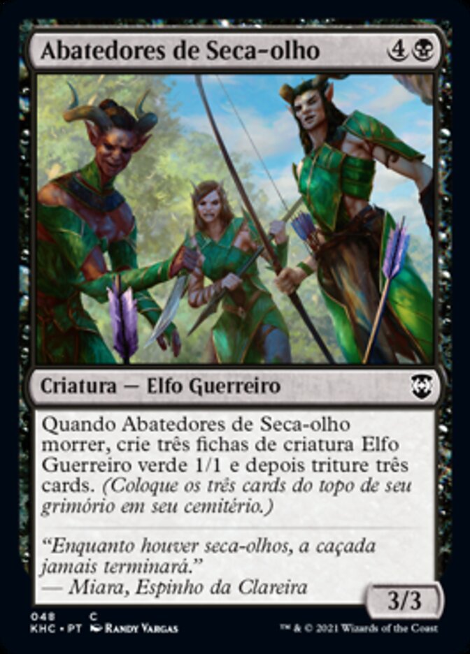 Abatedores de Seca-olho / Eyeblight Cullers - Magic: The Gathering - MoxLand