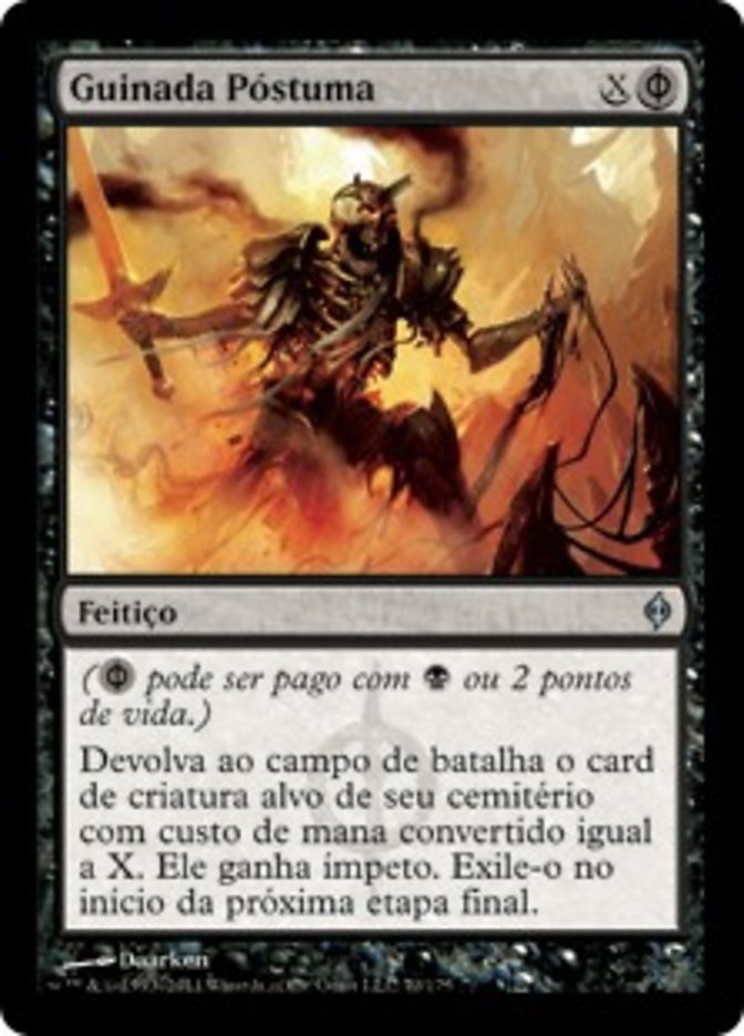 Guinada Póstuma / Postmortem Lunge - Magic: The Gathering - MoxLand