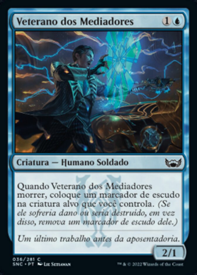 Veterano dos Mediadores / Brokers Veteran - Magic: The Gathering - MoxLand