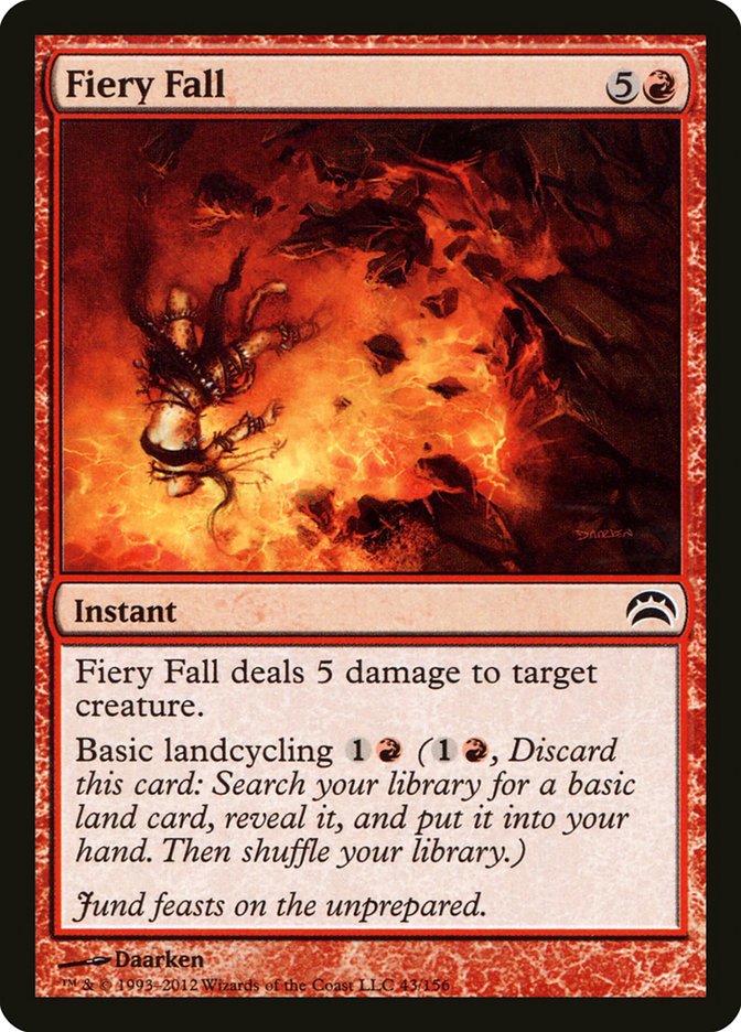 Queda Ardente / Fiery Fall - Magic: The Gathering - MoxLand