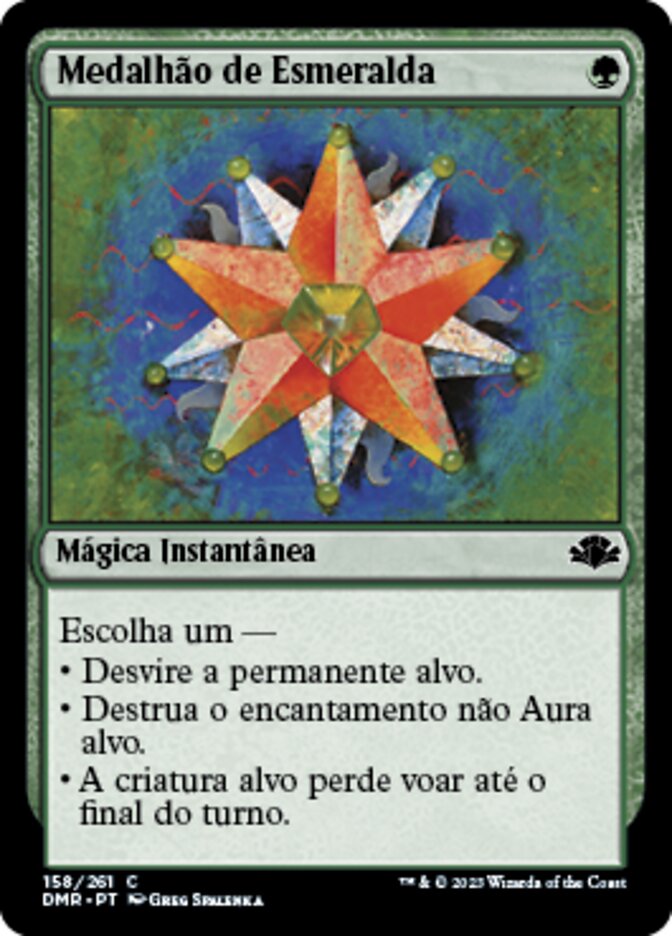 Medalhão de Esmeralda / Emerald Charm - Magic: The Gathering - MoxLand