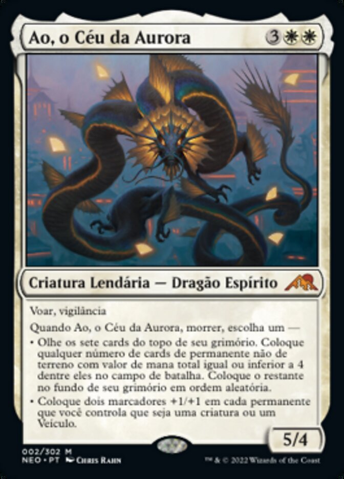 Ao, o Céu da Aurora / Ao, the Dawn Sky - Magic: The Gathering - MoxLand