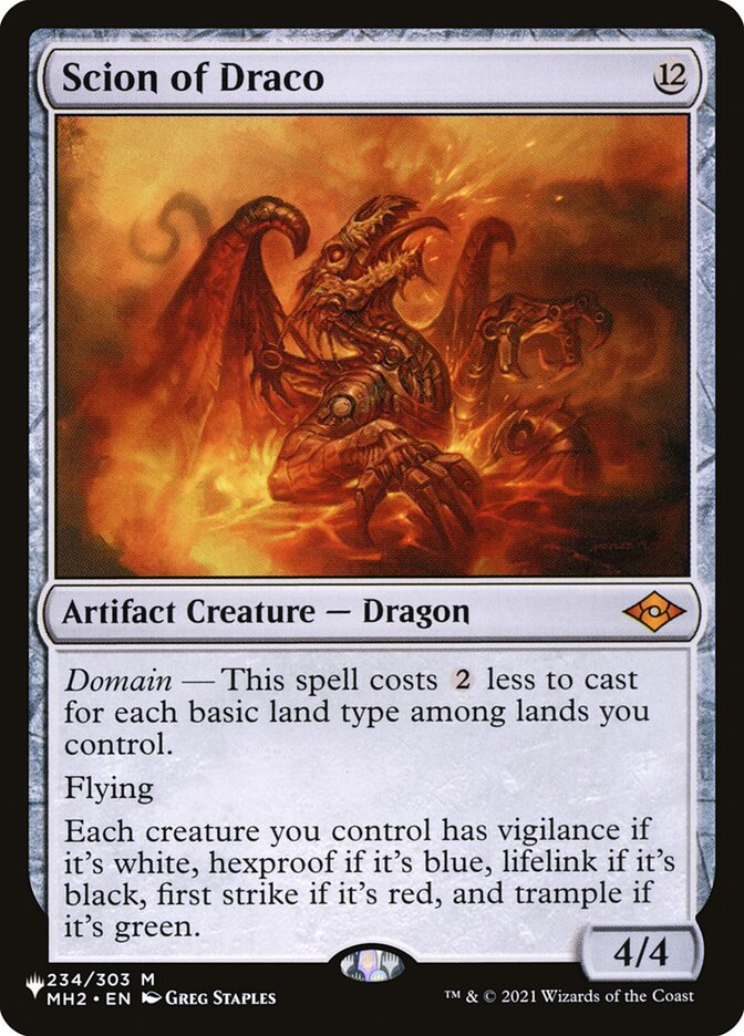 Herdeiro de Draco / Scion of Draco - Magic: The Gathering - MoxLand