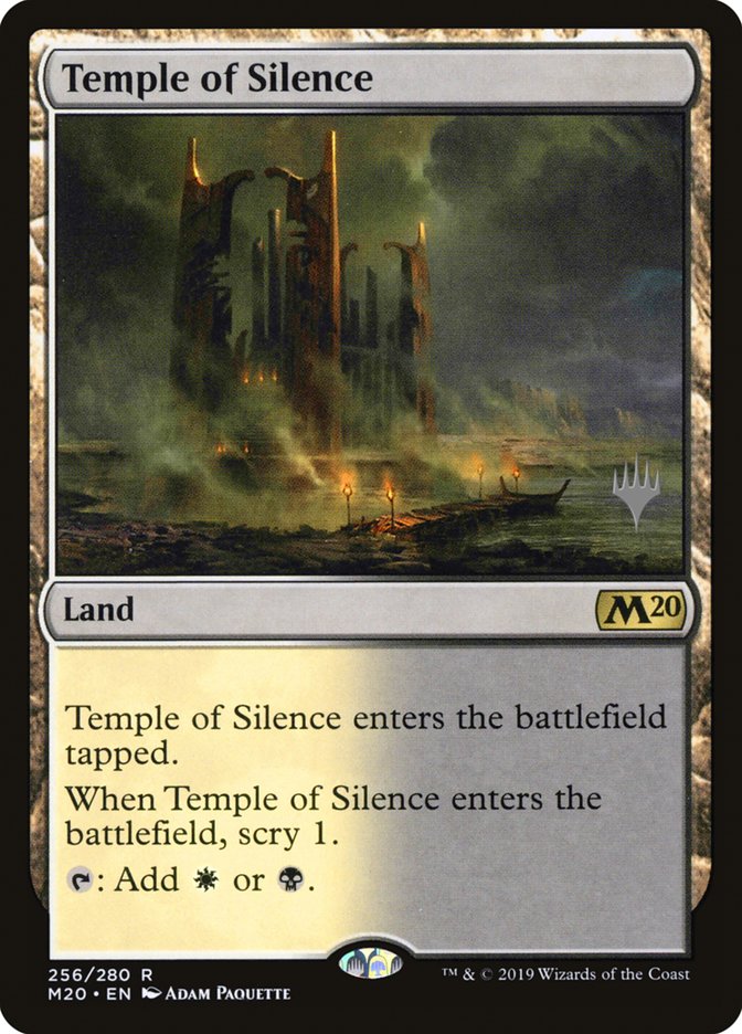 Templo do Silêncio / Temple of Silence - Magic: The Gathering - MoxLand