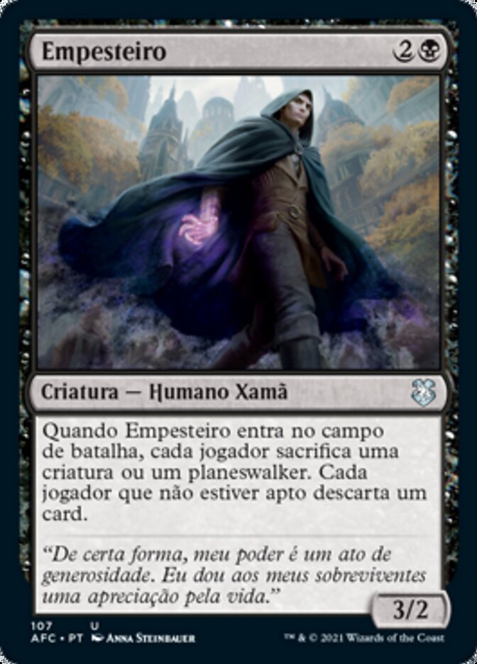 Empesteiro / Plaguecrafter - Magic: The Gathering - MoxLand