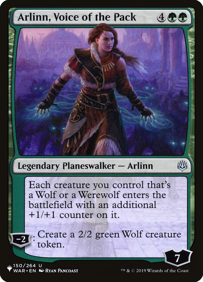 Arlinn, Voz da Alcateia / Arlinn, Voice of the Pack - Magic: The Gathering - MoxLand