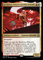 Jor Kadeen, Primeiro Guardião Dourado / Jor Kadeen, First Goldwarden - Magic: The Gathering - MoxLand